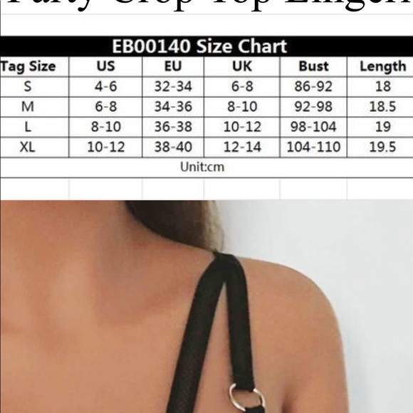 🔴Rose Flower Bralette LAST ONE‼️ - Picture 5 of 5